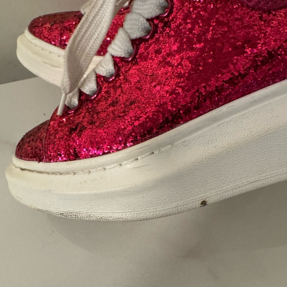 Authenticated Alexander McQueen Oversized Sneakers - image 9